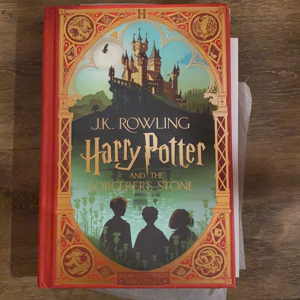 Harry Potter and the sorcerers stone-Illustrated and Pop-ups book.